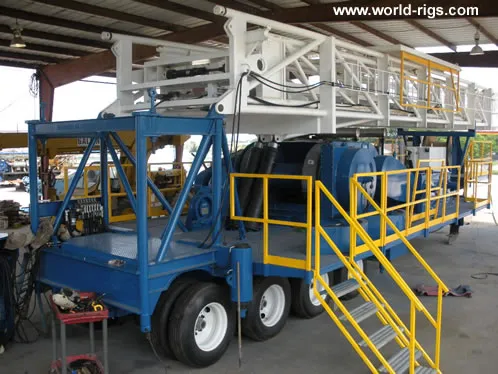 Reconditioned 900 hp Trailer Mounted Drilling Rig